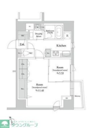 TRACK向ヶ丘遊園の物件間取画像
